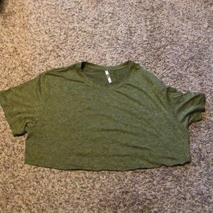 EUC plus size crop top